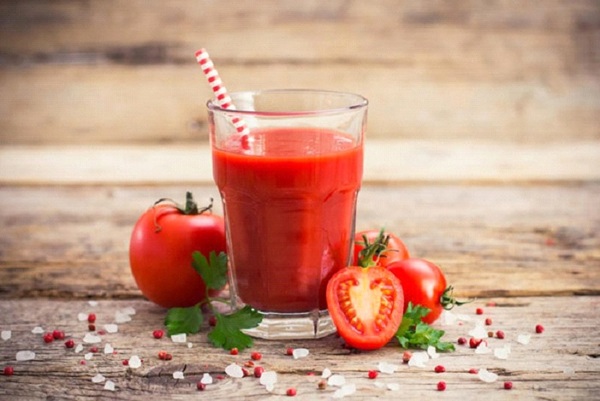 Nước ép cà chua có thể sử dụng vào bất cứ thời điểm nào trong ngày tùy theo sở thích